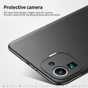 For Xiaomi Mi 11 Pro MOFI Frosted PC Ultra-thin Hard Case(Blue)