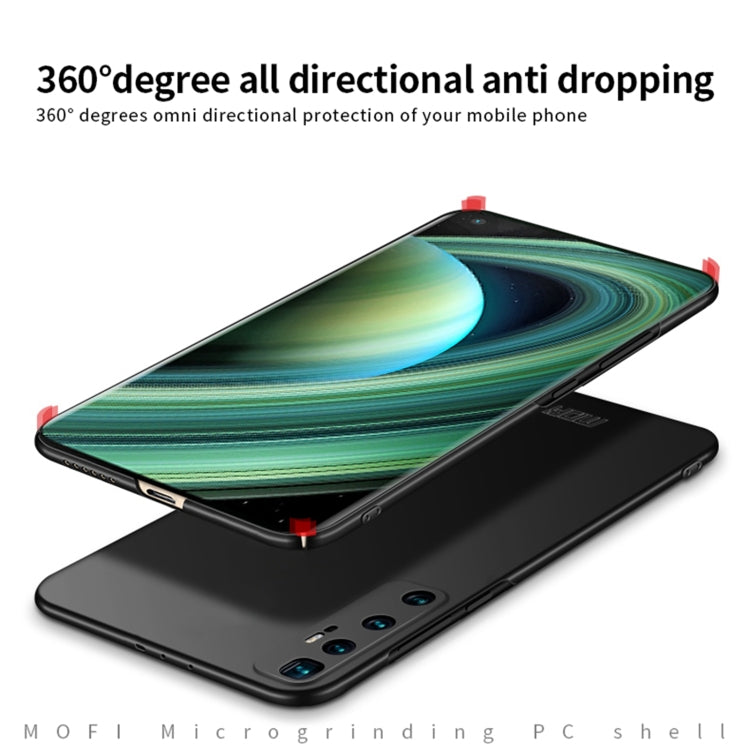 For Xiaomi Mi 10 Ultra MOFI Frosted PC Ultra-thin Hard Case(Black)