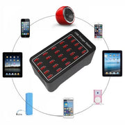 150W 25 USB Ports Fast Charger Station Smart Charger, AC 110-240V, Plug Size:EU Plug