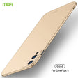 For OnePlus 9 MOFI Frosted PC Ultra-thin Hard Case(Gold) - OnePlus Cases by MOFI | Online Shopping South Africa | PMC TechLife