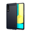 For LG Stylo 7 5G MOFI Gentleness Series Brushed Texture Carbon Fiber Soft TPU Case(Blue) - LG by MOFI | Online Shopping South Africa | PMC TechLife | Buy Now Pay Later Mobicred