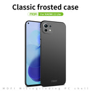 For Xiaomi Mi 11 Lite MOFI Frosted PC Ultra-thin Hard Case(Red)