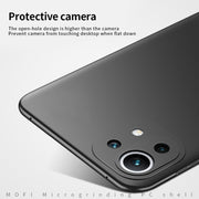 For Xiaomi Mi 11 Lite MOFI Frosted PC Ultra-thin Hard Case(Red)