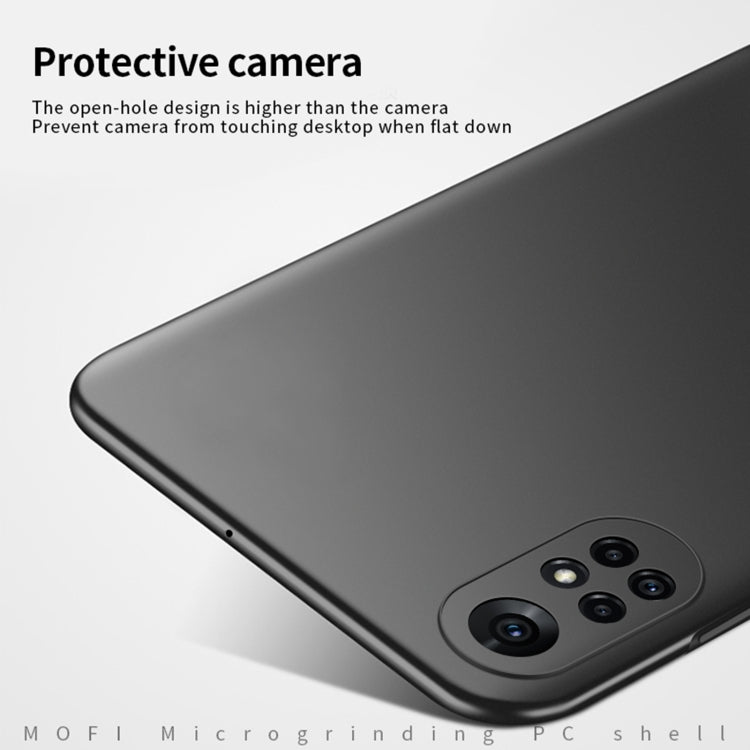 For Huawei Nova 8 MOFI Frosted PC Ultra-thin Hard Case(Gold)