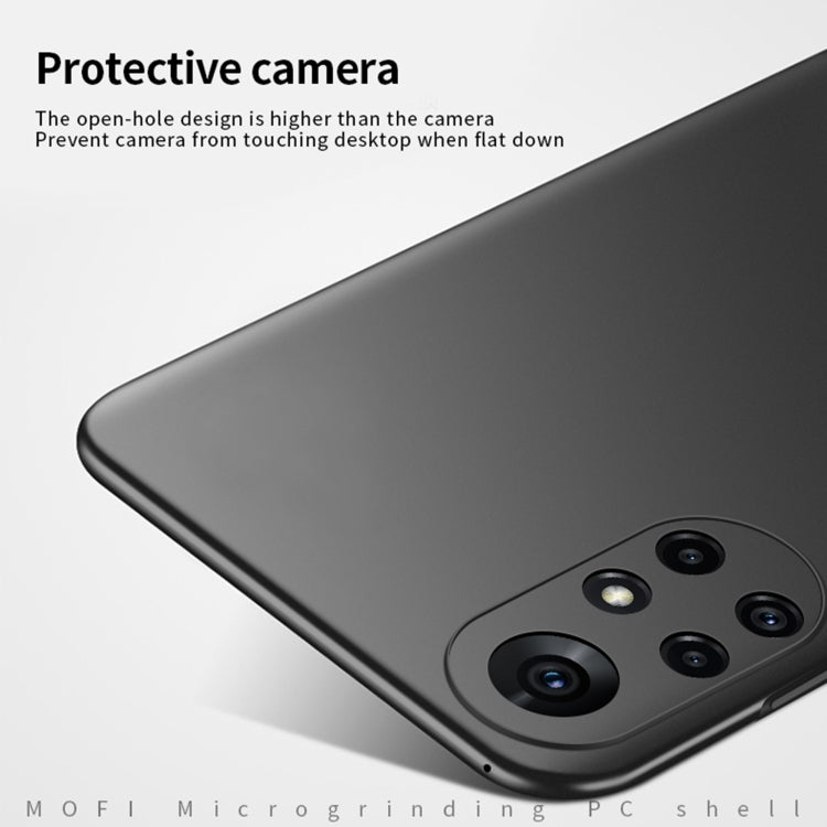 For Huawei Nova 8 Pro MOFI Frosted PC Ultra-thin Hard Case(Red)
