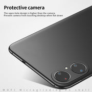 For Huawei P50 MOFI Frosted PC Ultra-thin Hard Case(Black)