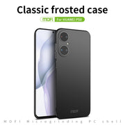 For Huawei P50 MOFI Frosted PC Ultra-thin Hard Case(Blue)
