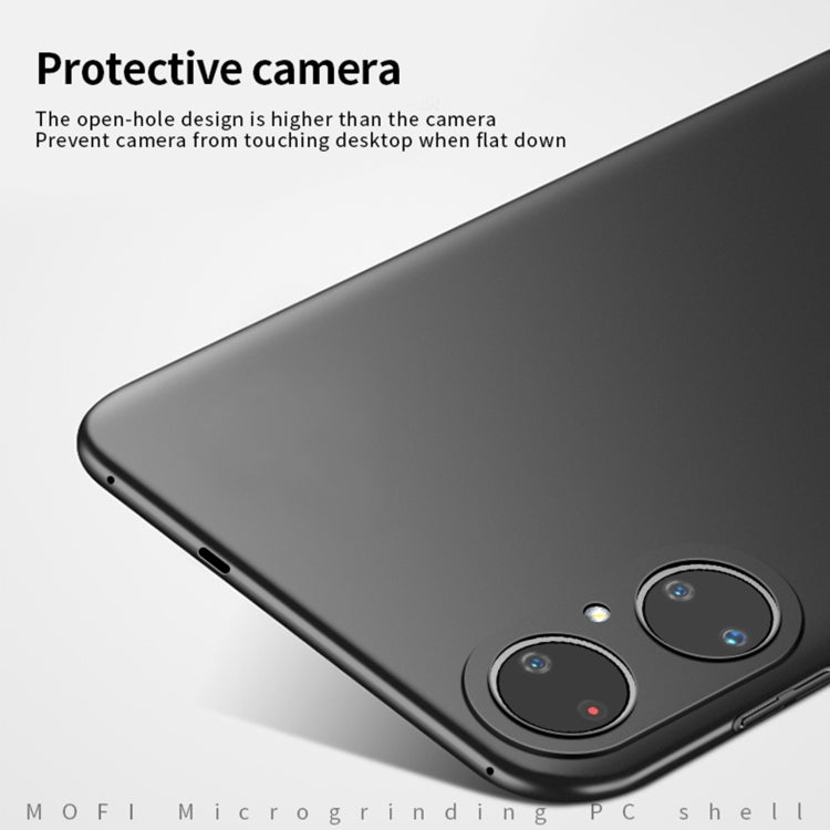 For Huawei P50 MOFI Frosted PC Ultra-thin Hard Case(Red)
