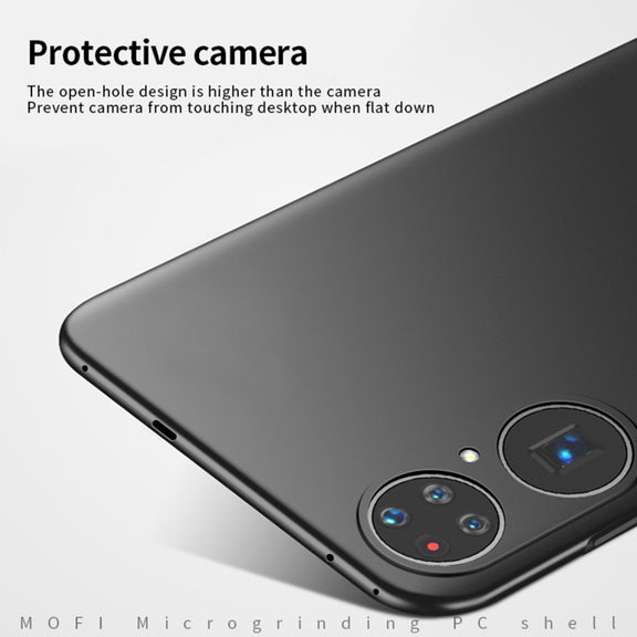 For Huawei P50 Pro MOFI Frosted PC Ultra-thin Hard Case(Red)
