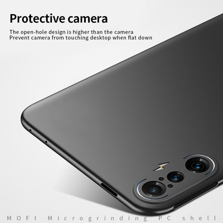 For Xiaomi Redmi K40 Gaming MOFI Frosted PC Ultra-thin Hard Case(Blue)