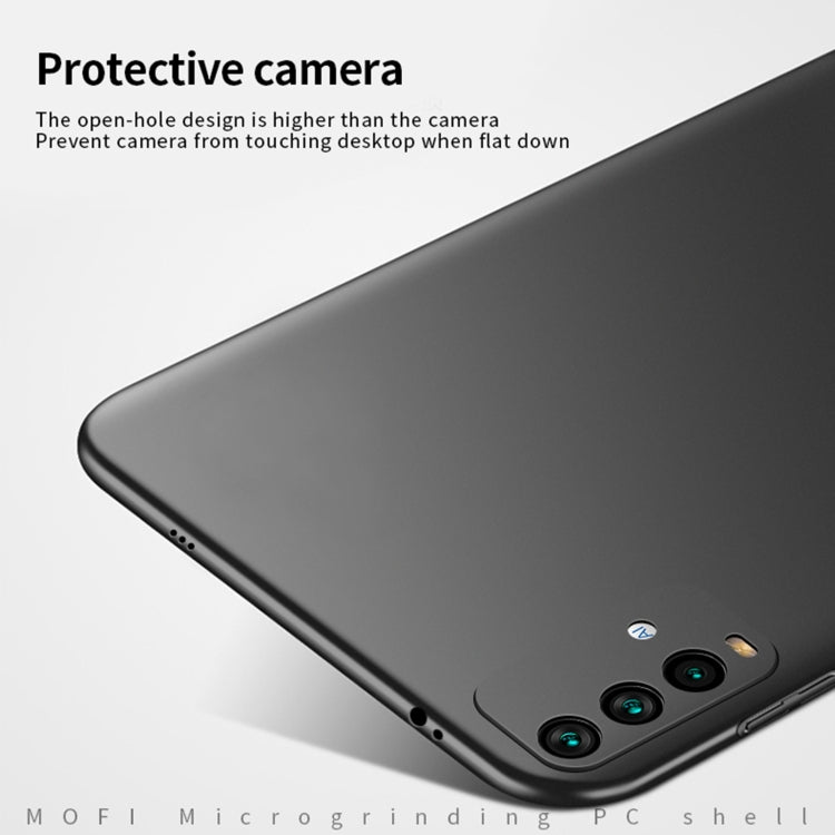 For Xiaomi Redmi 9T / Note9 4G / 9 Power MOFI Frosted PC Ultra-thin Hard Case(Red)