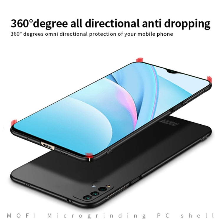 For Xiaomi Redmi 9T / Note9 4G / 9 Power MOFI Frosted PC Ultra-thin Hard Case(Red)