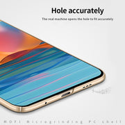 For Xiaomi Redmi Note10 Pro MOFI Frosted PC Ultra-thin Hard Case(Gold)