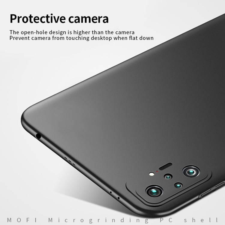 For Xiaomi Redmi Note10 Pro MOFI Frosted PC Ultra-thin Hard Case(Red)