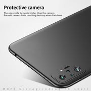 For Xiaomi Redmi Note10 Pro MOFI Frosted PC Ultra-thin Hard Case(Red)