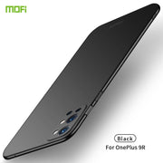 For OnePlus 9R MOFI Frosted PC Ultra-thin Hard Case(Black)