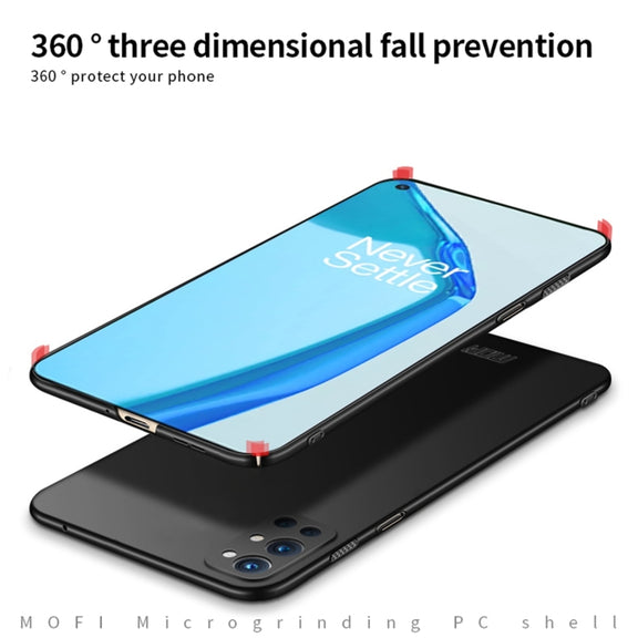 For OnePlus 9R MOFI Frosted PC Ultra-thin Hard Case(Red)