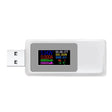 Keweisi KWS-MX19 USB Tester DC 4V-30V 0-5A Current Voltage Detector(White) - Current & Voltage Tester by PMC TechLife | Online Shopping South Africa | PMC TechLife | Buy Now Pay Later Mobicred