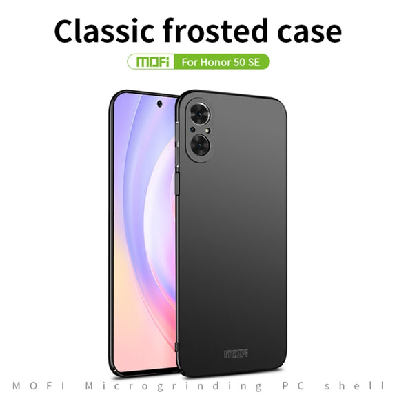 For Honor 50 SE MOFI Frosted PC Ultra-thin Hard Case(Gold)