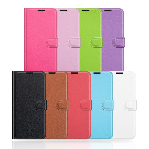 For OPPO Realme C11 2021 Litchi Texture Horizontal Flip Protective Case with Holder & Card Slots & Wallet(Green)