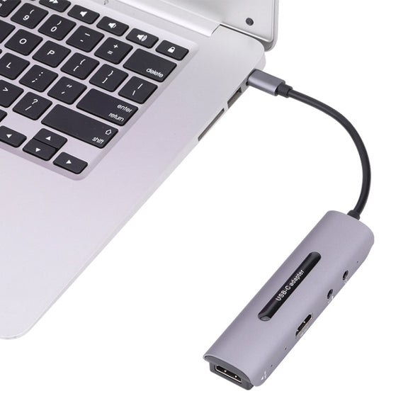 Z39A HDMI / F + Microphone HDMI / F + Audio + USB 4K Capture Card, Support Windows Android Linux and MacOS Etc