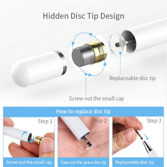 AT-23 High-precision Touch Screen Pen Stylus with 1 Pen Tip