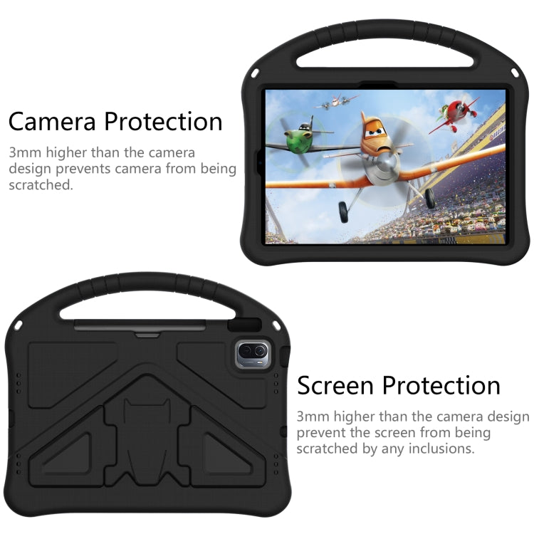 For Huawei MatePad 11 ���2021��� EVA Flat Anti Falling Protective Case Shell with Holder(Black)