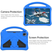 For Huawei MatePad 11 ���2021��� EVA Flat Anti Falling Protective Case Shell with Holder(Blue)