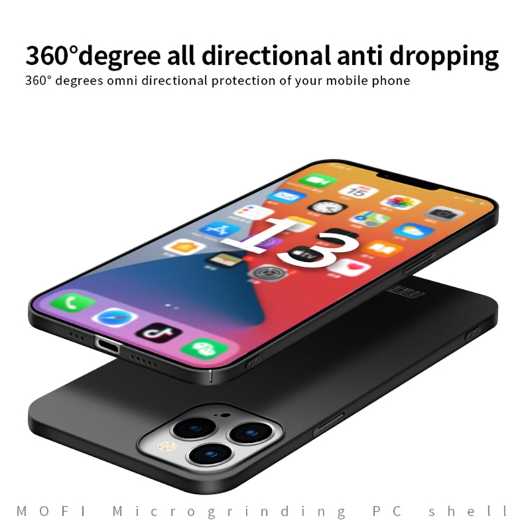 For iPhone 13 Pro MOFI Frosted PC Ultra-thin Hard Case(Red)