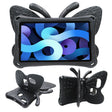 For Amazon Kindle Fire HD 8 2020 Butterfly Bracket Style EVA Children Falling Proof Cover Protective Case(Black) - Amazon by PMC TechLife | Online Shopping South Africa | PMC TechLife | Buy Now Pay Later Mobicred