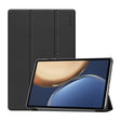 For Honor Tablet V7 Pro ENKAY Custer Texture Horizontal Flip PU+PC Leather Case with Three-folding Holder & Sleep / Wake-up Function(Black) - Honor by ENKAY | Online Shopping South Africa | PMC TechLife | Buy Now Pay Later Mobicred