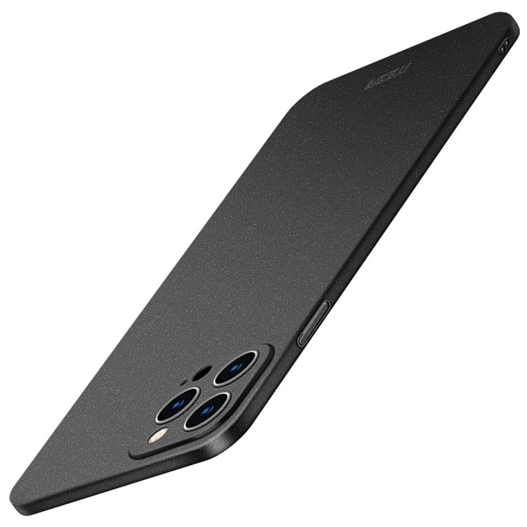 For iPhone 13 Pro MOFI Fandun Series Frosted PC Ultra-thin All-inclusive Protective Case (Black)