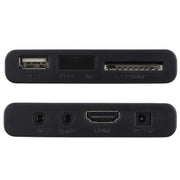 X9 Mini HD HDD Multimedia Player 4K Video Loop USB External Media Player AD Player(EU Plug)
