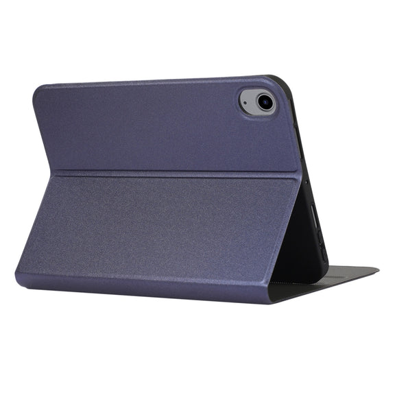 For iPad mini 2024 / mini 6 ENKAY Horizontal Flip PU Leather + TPU Smart Tablet Case with Holder & Sleep / Wake-up Function(Dark Blue)