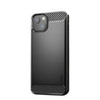 For iPhone 13 mini MOFI Gentleness Series Brushed Texture Carbon Fiber Soft TPU Case  (Black) - iPhone 13 mini Cases by MOFI | Online Shopping South Africa | PMC TechLife | Buy Now Pay Later Mobicred