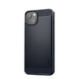 For iPhone 13 mini MOFI Gentleness Series Brushed Texture Carbon Fiber Soft TPU Case  (Blue) - iPhone 13 mini Cases by MOFI | Online Shopping South Africa | PMC TechLife | Buy Now Pay Later Mobicred