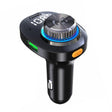C18 Car Audio Receiver 3.1A Quick Charge USB Device BT 5.0 Color LED Backlight FM Transmitter - Bluetooth Car Kits by PMC TechLife | Online Shopping South Africa | PMC TechLife | Buy Now Pay Later Mobicred