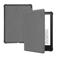 For Amazon Kindle Paperwhite 5 2021 ENKAY Solid Color Denim Texture Horizontal Flip Leather Tablet Case with Sleep / Wake-up Function(Grey) - free shipping - PMC TechLife - Order now!