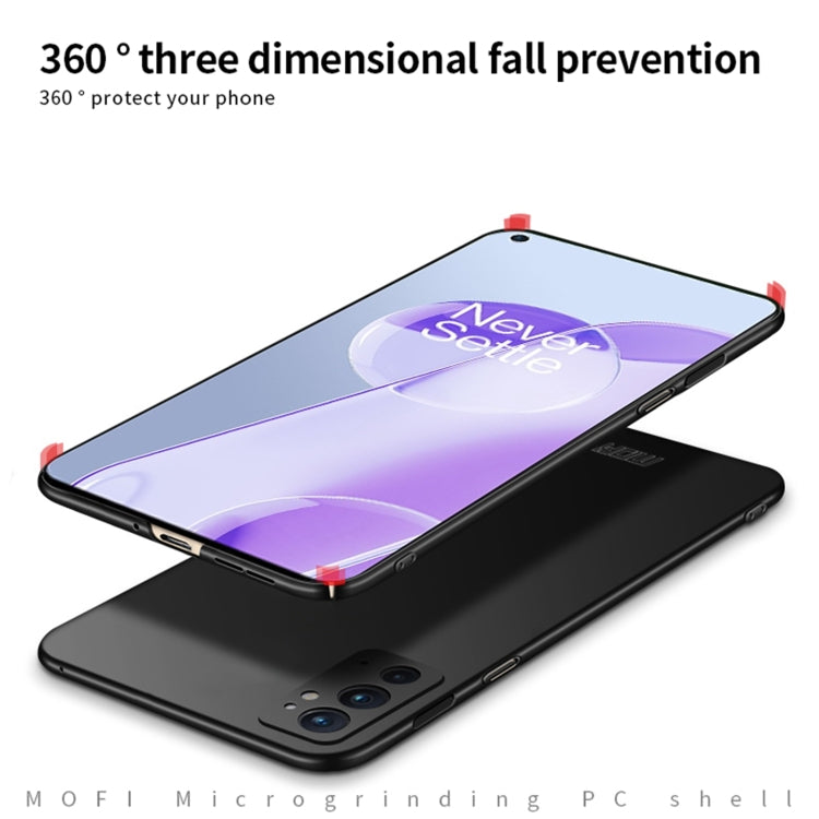 For OnePlus 9RT 5G MOFI Frosted PC Ultra-thin Hard Phone Case(Red)