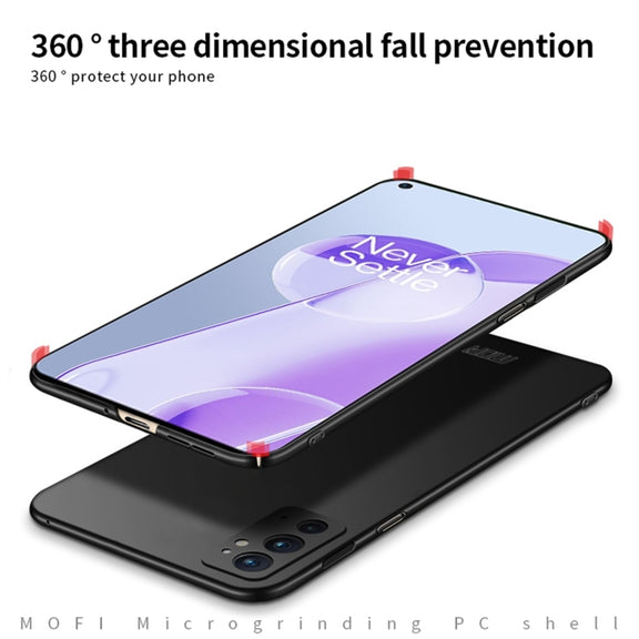 For OnePlus 9RT 5G MOFI Frosted PC Ultra-thin Hard Phone Case(Red)