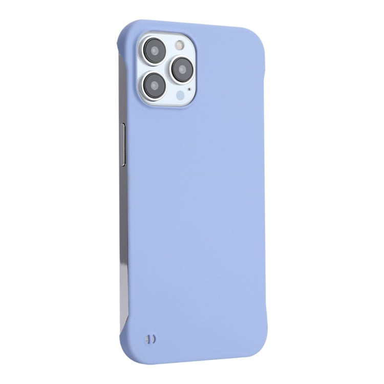 For iPhone 12 Pro Max ENKAY Matte Frameless Hard PC Case(Purple)