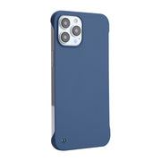 For iPhone 13 Pro Max ENKAY Matte Frameless Hard PC Case (Dark Blue)