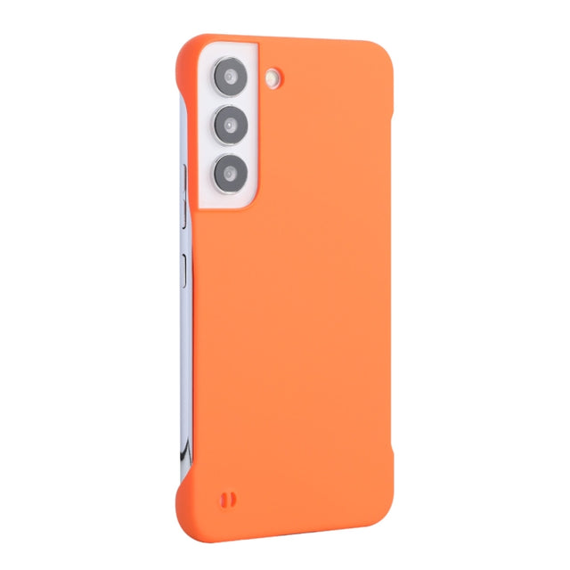For Samsung Galaxy S22+ 5G ENKAY Matte Frameless Hard PC Case(Orange)
