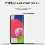 For Samsung Galaxy A53 5G MOFI 9H 2.5D Tempered Glass Full Film(Black)