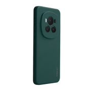 For Honor Magic6 ENKAY Liquid Silicone Soft Shockproof Phone Case(Dark Green)