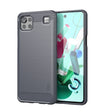 For LG K92 MOFI Gentleness Brushed Carbon Fiber Soft TPU Case(Gray) - LG Cases by MOFI | Online Shopping South Africa | PMC TechLife | Buy Now Pay Later Mobicred