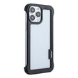 For iPhone 13 Pro Max ENKAY Frameless Hollow Shockproof PC Case (Black) - iPhone 13 Pro Max Cases by ENKAY | Online Shopping South Africa | PMC TechLife | Buy Now Pay Later Mobicred