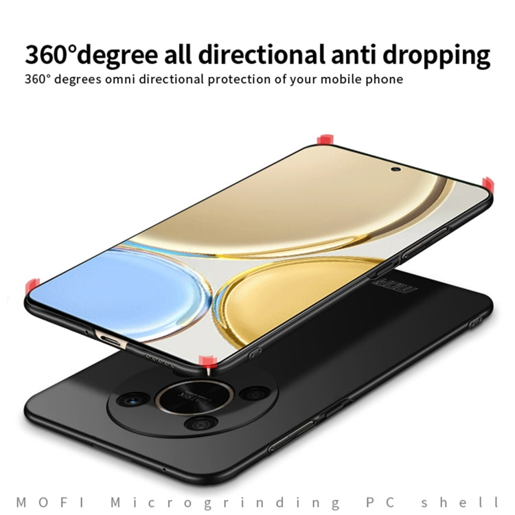 For Honor X30 5G MOFI Frosted PC Ultra-thin Hard Case(Black)