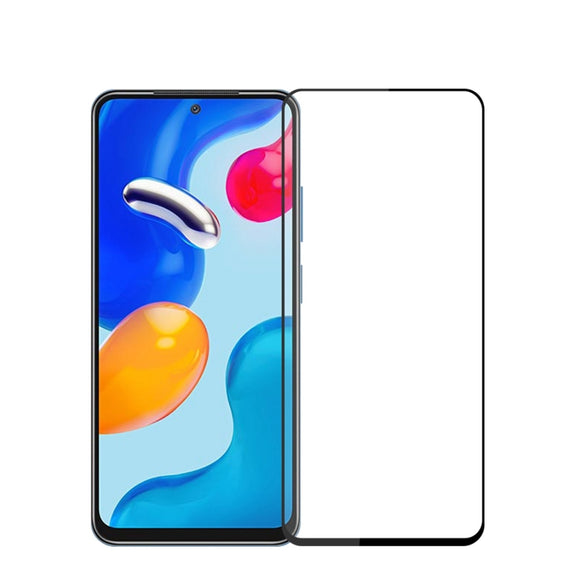 For Xiaomi Redmi Note 11S MOFI 9H 2.5D Full Screen Tempered Glass Film(Black)
