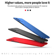 For vivo S12 Pro MOFI Frosted PC Ultra-thin Hard Phone Case(Red)